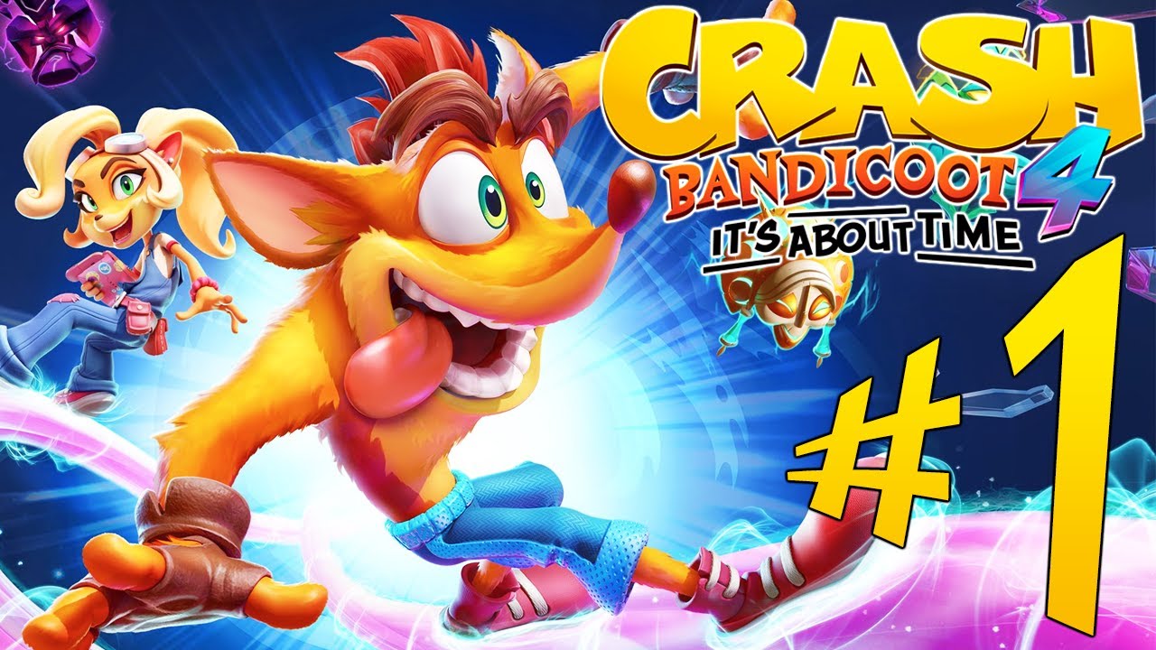 Crash Bandicoot 4 - Parte 1: Destruição do Tempo-Espaço!! [ Xbox One X - Playthrough 4K ]