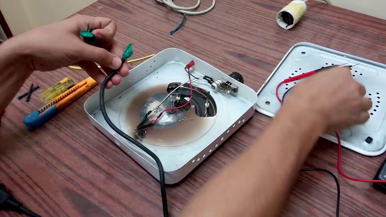 repair heater part1(تصليح السخان واحد عين)