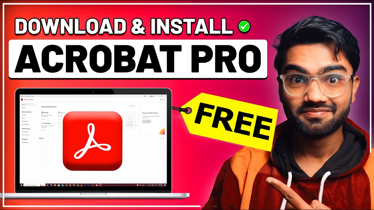 Как бесплатно скачать Adobe Acrobat Pro на ПК и ноутбук (2026)
