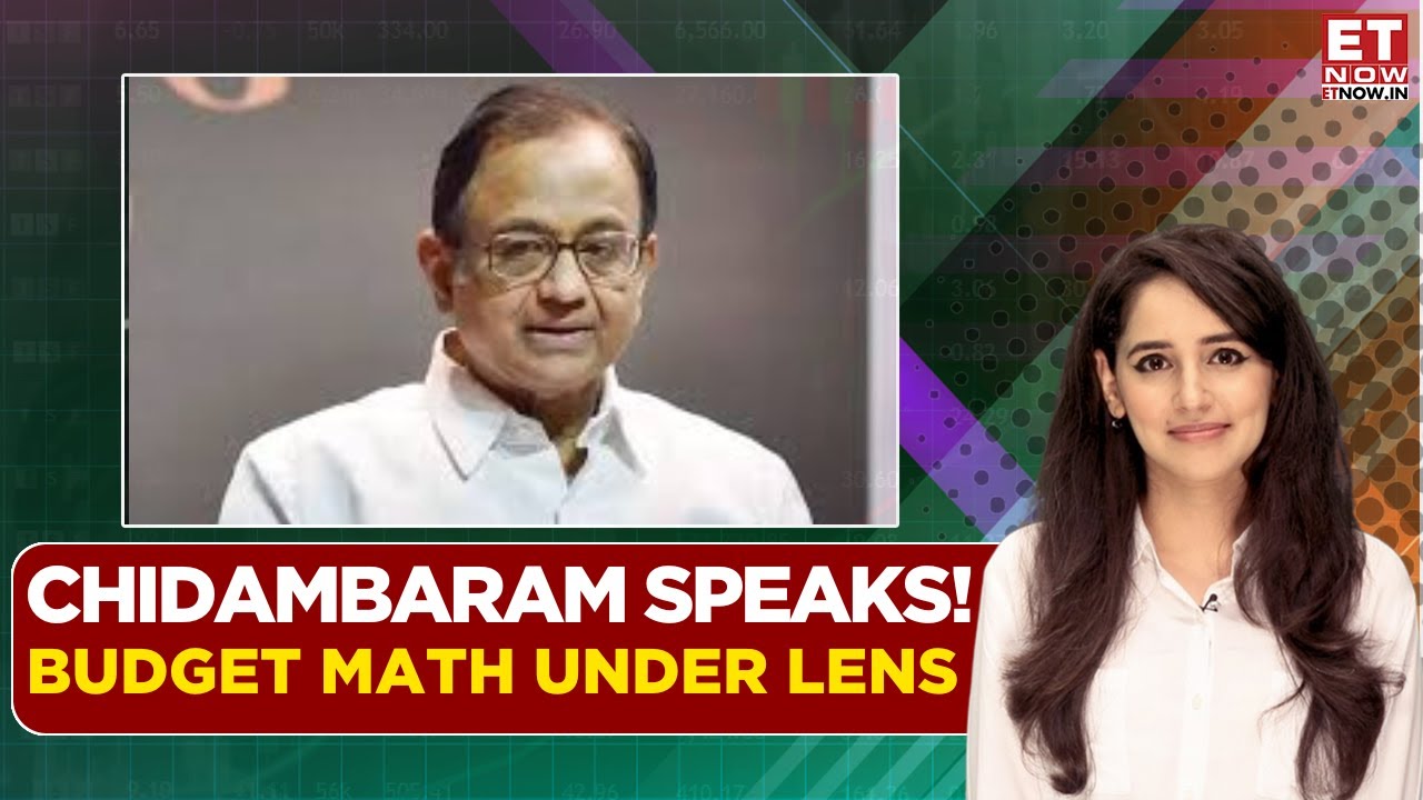 Budget 2026: Former FM P Chidambaram Flags Key Concerns | Exclusive To ET Now | India Tonight