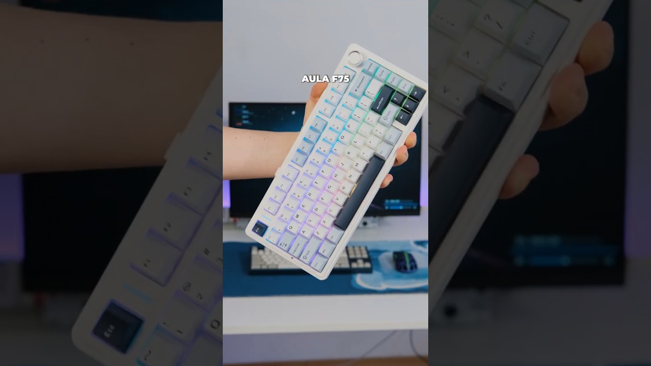 🔥 ЧТО НЕ ТАК с Aula F75 ?  #сетапгеймера #mechanicalkeyboard #keyboard #обзор #Aula #F75 #AulaF75