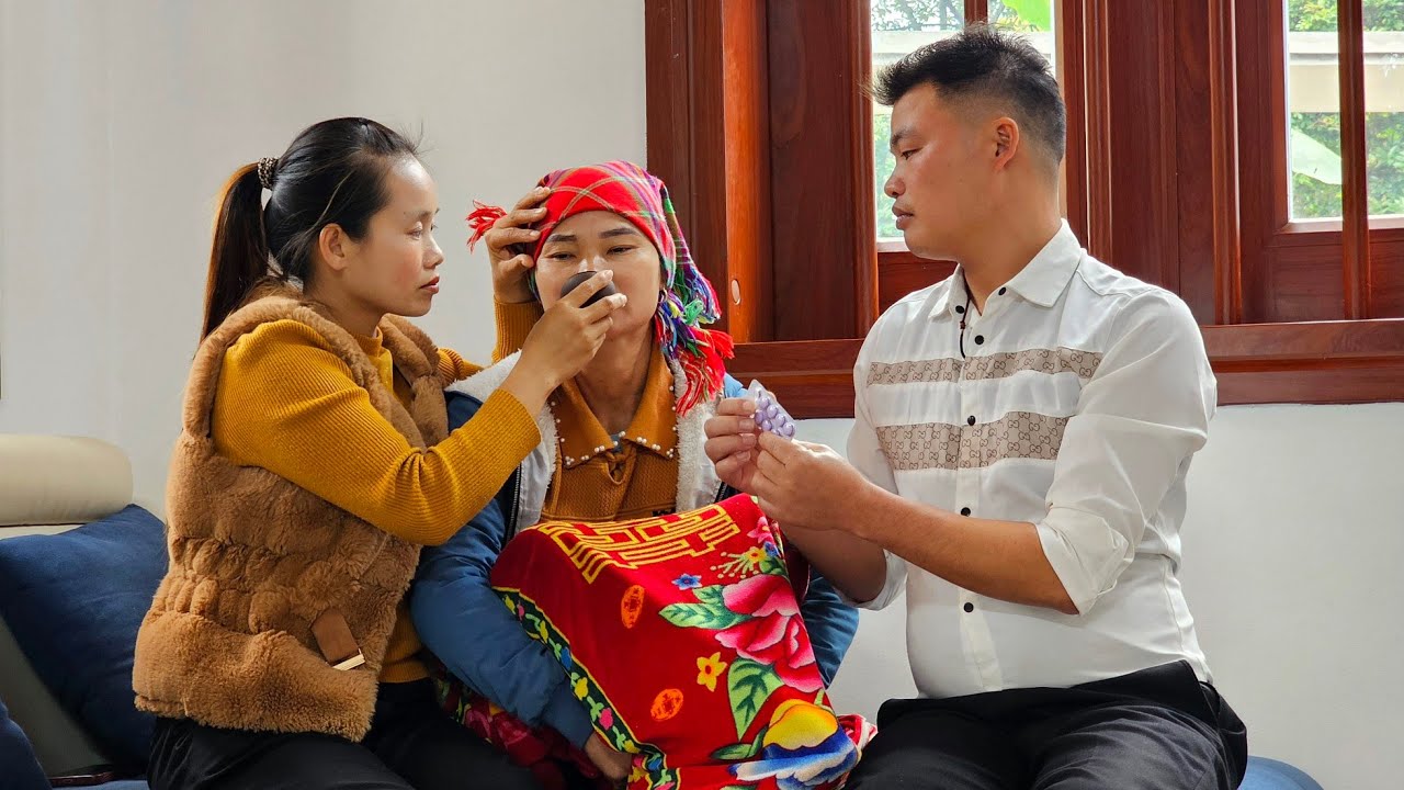 A meal of love with my boyfriend's family - pick white radish to sell at the market l Lý Thị Sai