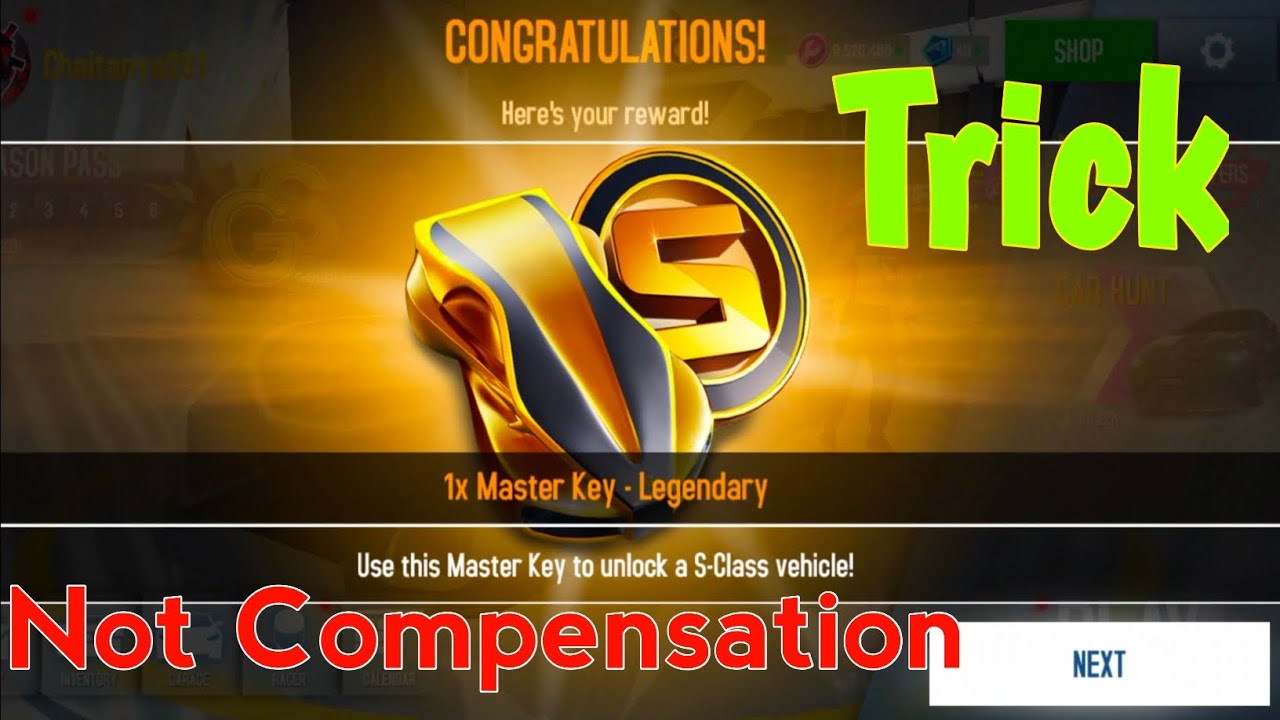 Как получить главный ключ S-класса 🗝️ после обновления 58 в Asphalt 8