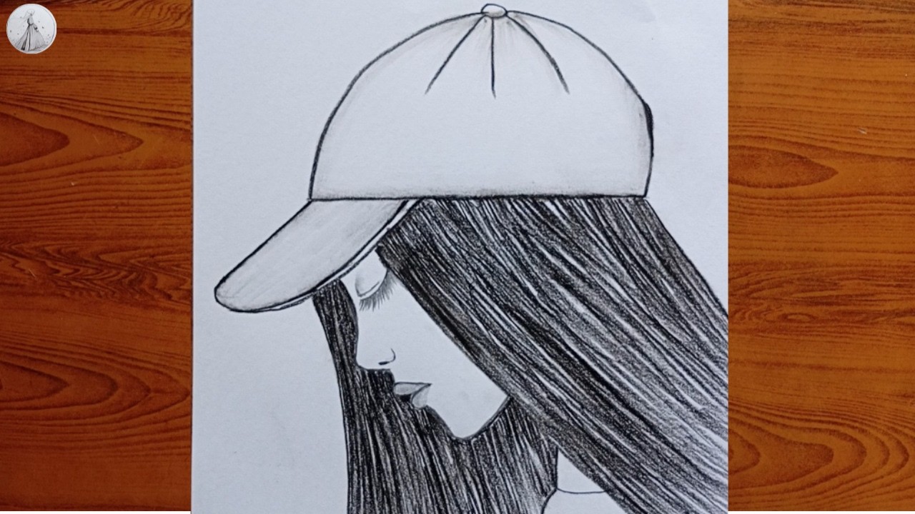 How to Draw a Beautiful Girl Side Profile | Easy Pencil Sketch Step by Step