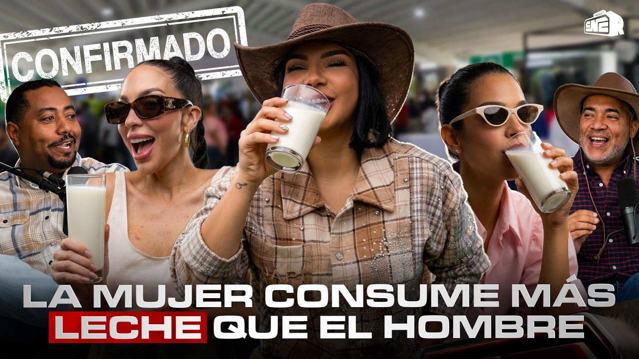 ¡CONFIRMADO! LA MUJER CONSUME MÁS LECHE QUE EL HOMBRE