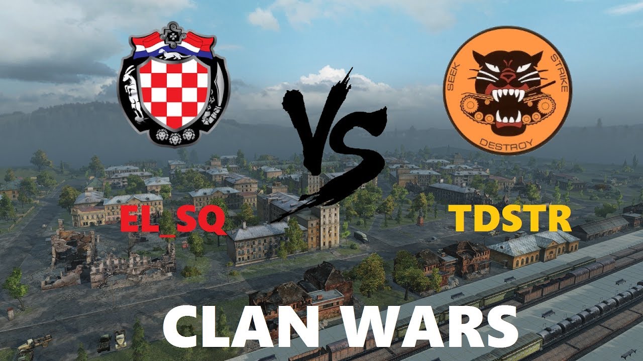 World of Tanks - EL_SQ vs TDSTR - MAUS FTW!!! - CLAN WARS #17