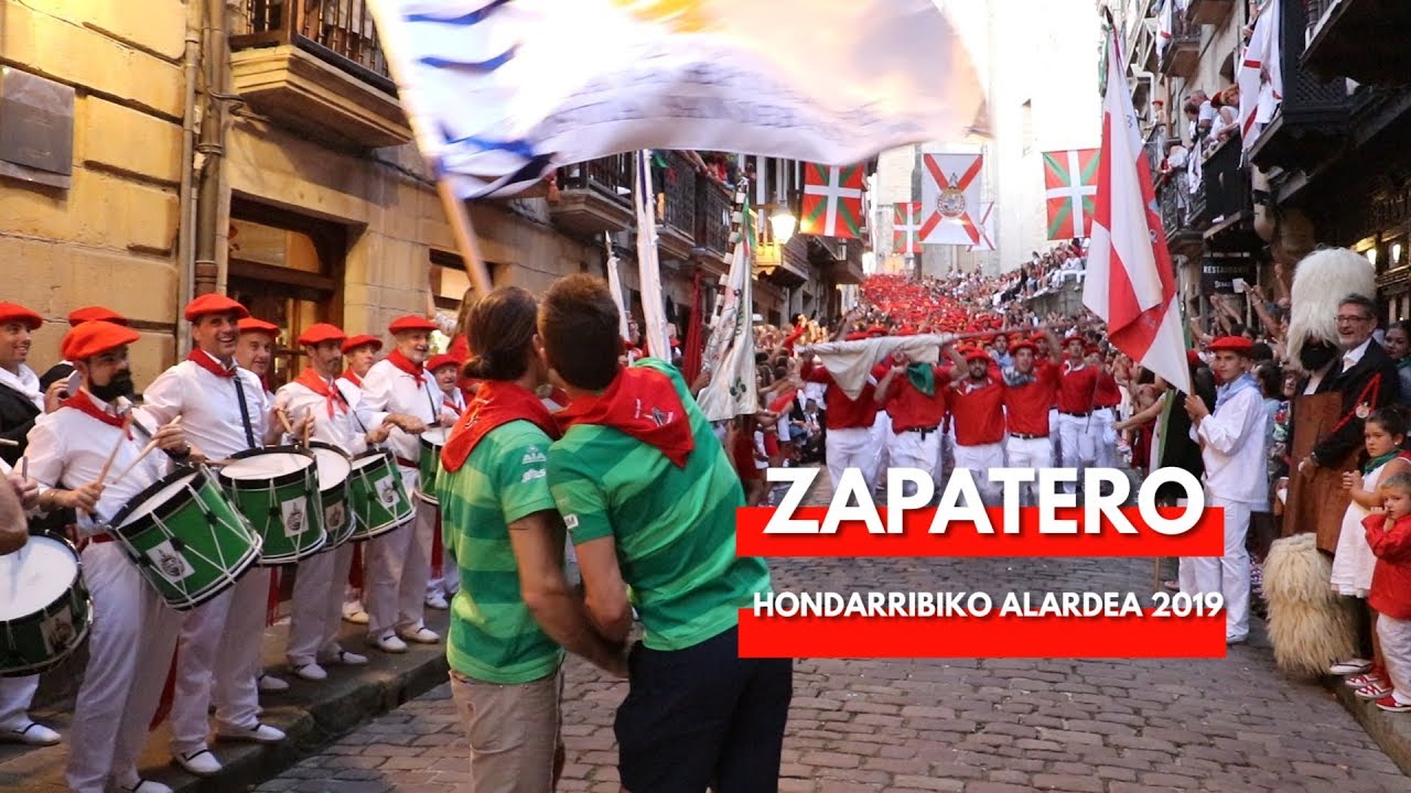 Rompan filas, Zapatero completo y final de Alarde Hondarribia 2019 | Txingudi Online