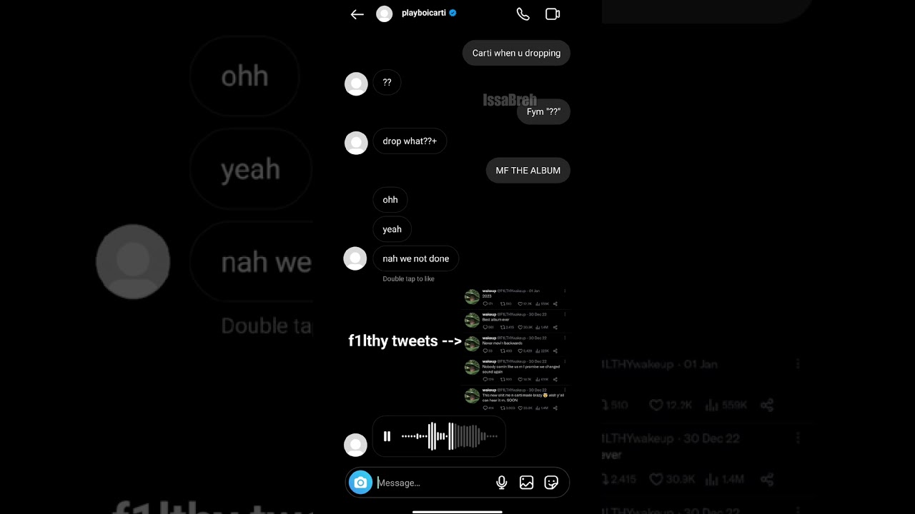 He is NOT dropping y'all 😭😭 #carti #playboicarti #wlr #wakeupf1lthy #f1lthy #rap