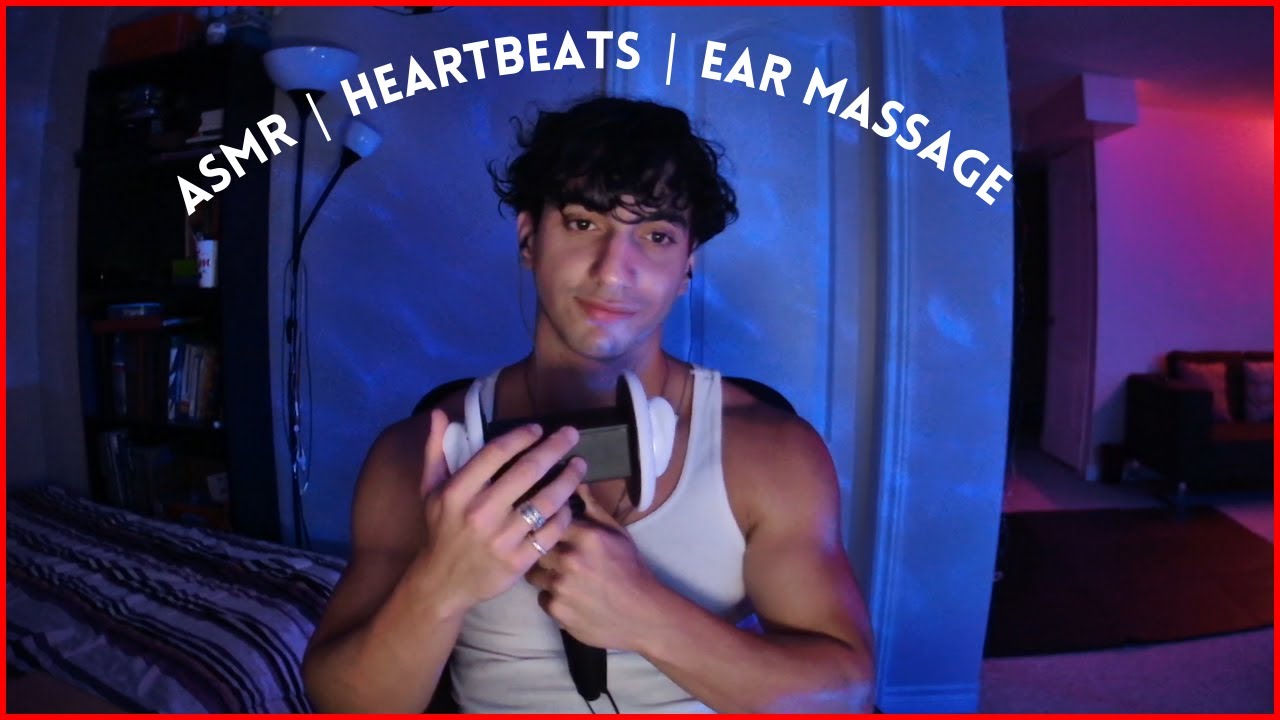 ASMR | Best 3Dio Heartbeat, Breathing & Ear Massage Sounds (Tingly)