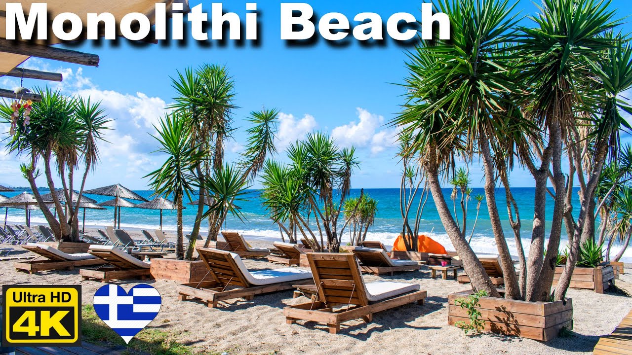 Monolithi Beach - Lithos beach bar - A Tranquil Paradise in Preveza