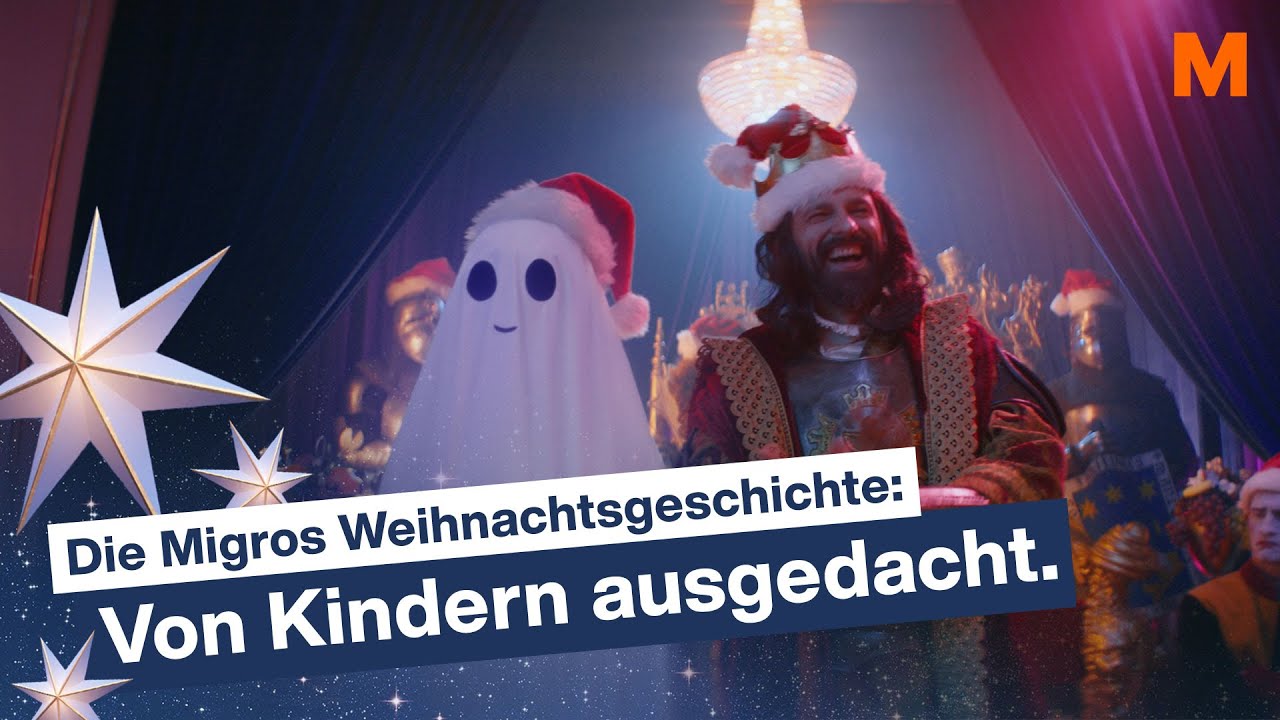 MIGROS Weihnachten: Lassen wir uns von Kindern verzaubern.