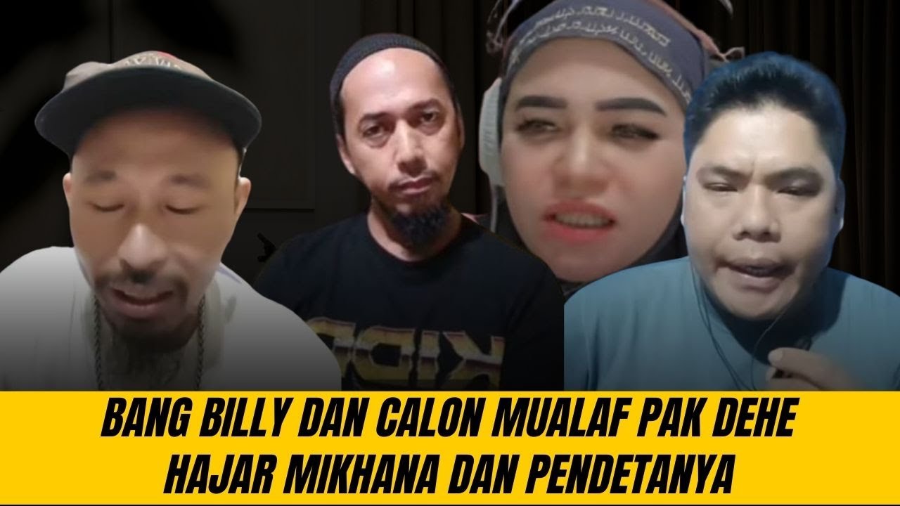 Gempar..!! Bang Billy Dan Pak Dehe Calon Mualaf Hajar Milhana Dan Pendetanya.. 