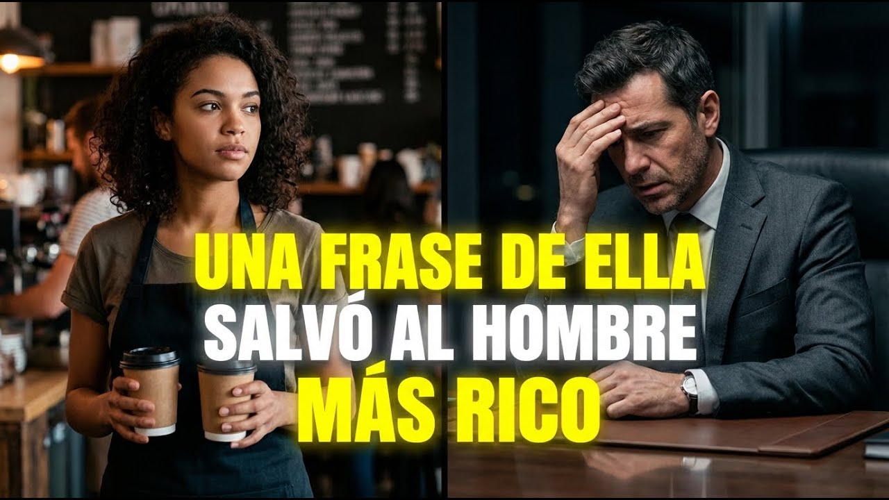 7 EJECUTIVOS FRACASARON HASTA QUE LA CHICA DEL CAFÉ DIJO UNA FRASE QUE SALVÓ AL BILLONARIO