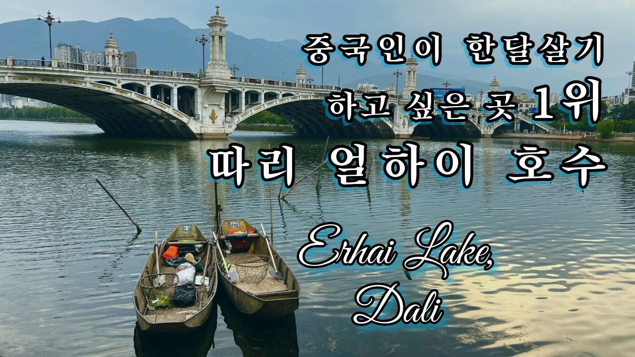 얼하이 호수 한바퀴 드라이브 | 따리(대리) 최고의 풍경길 Driving Around Erhai Lake | The Best Scenic Route in Dali, Yunnan