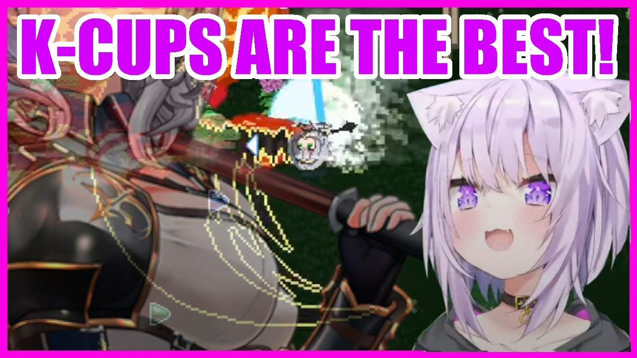 Okayu uses Noel's K-Cups and it's very effective [Holocure]