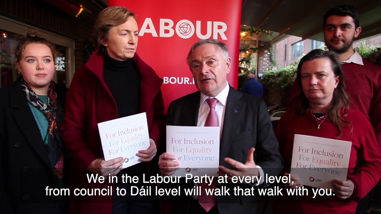 Labour Party Signs Up to LGBT Ireland asks in GE2020
