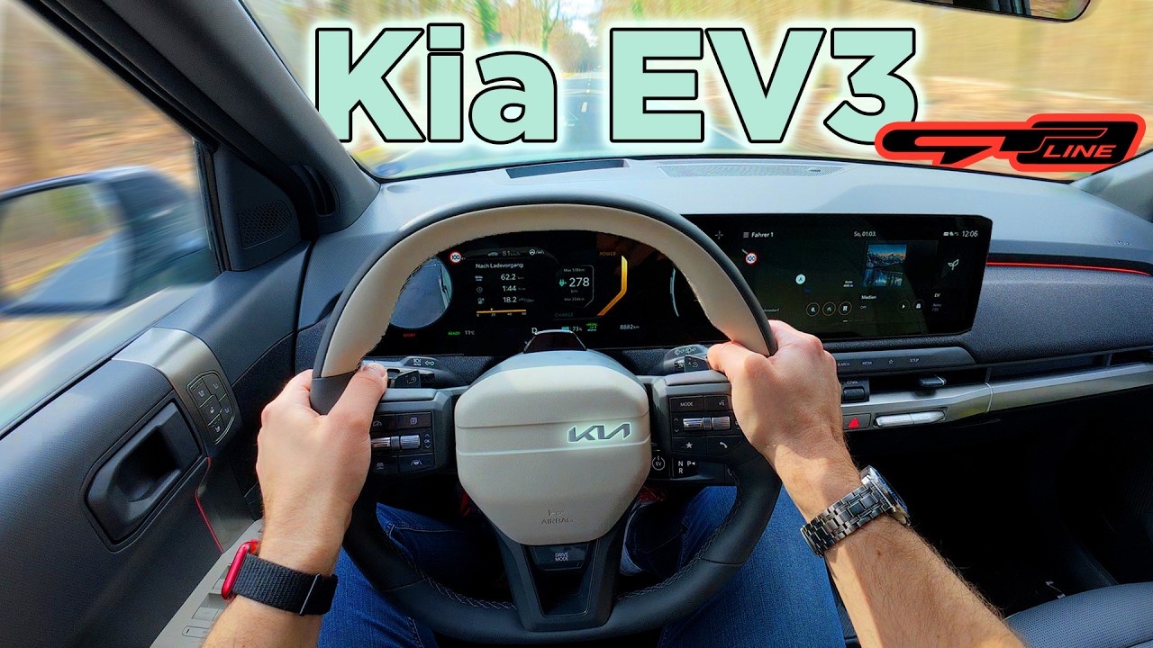 Kia EV3 Long Range POV ⚡ So fährt sich Kias neues Elektro-SUV wirklich!