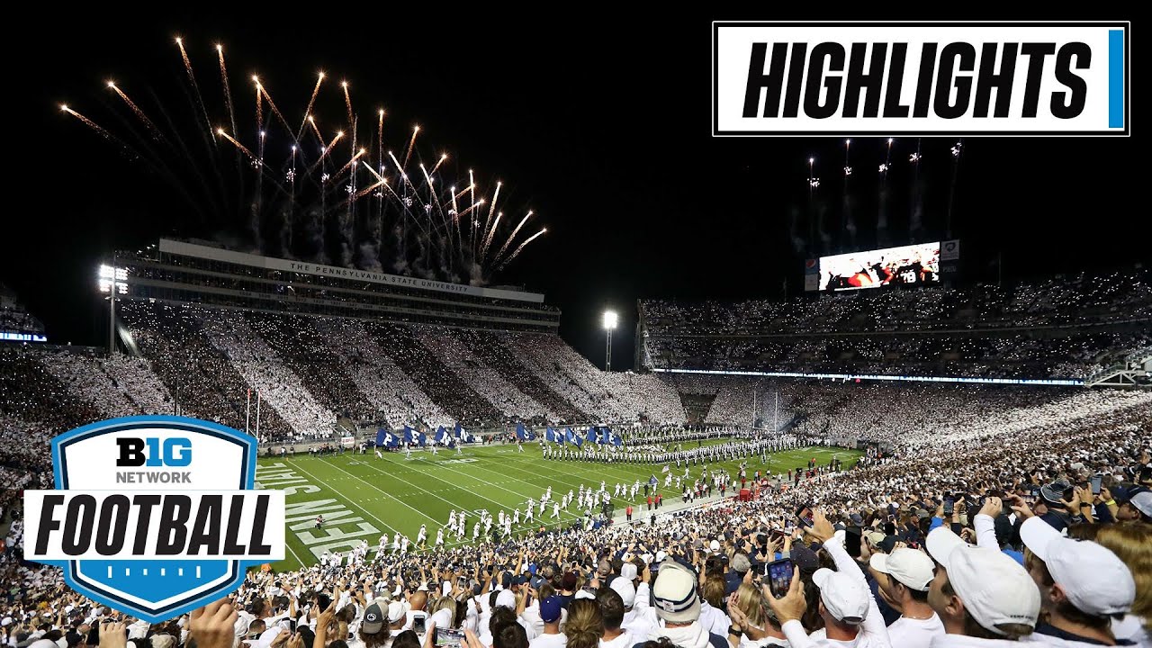 Indiana at Penn State | Extended Highlights | Big Ten Football | Oct. 2, 2021
