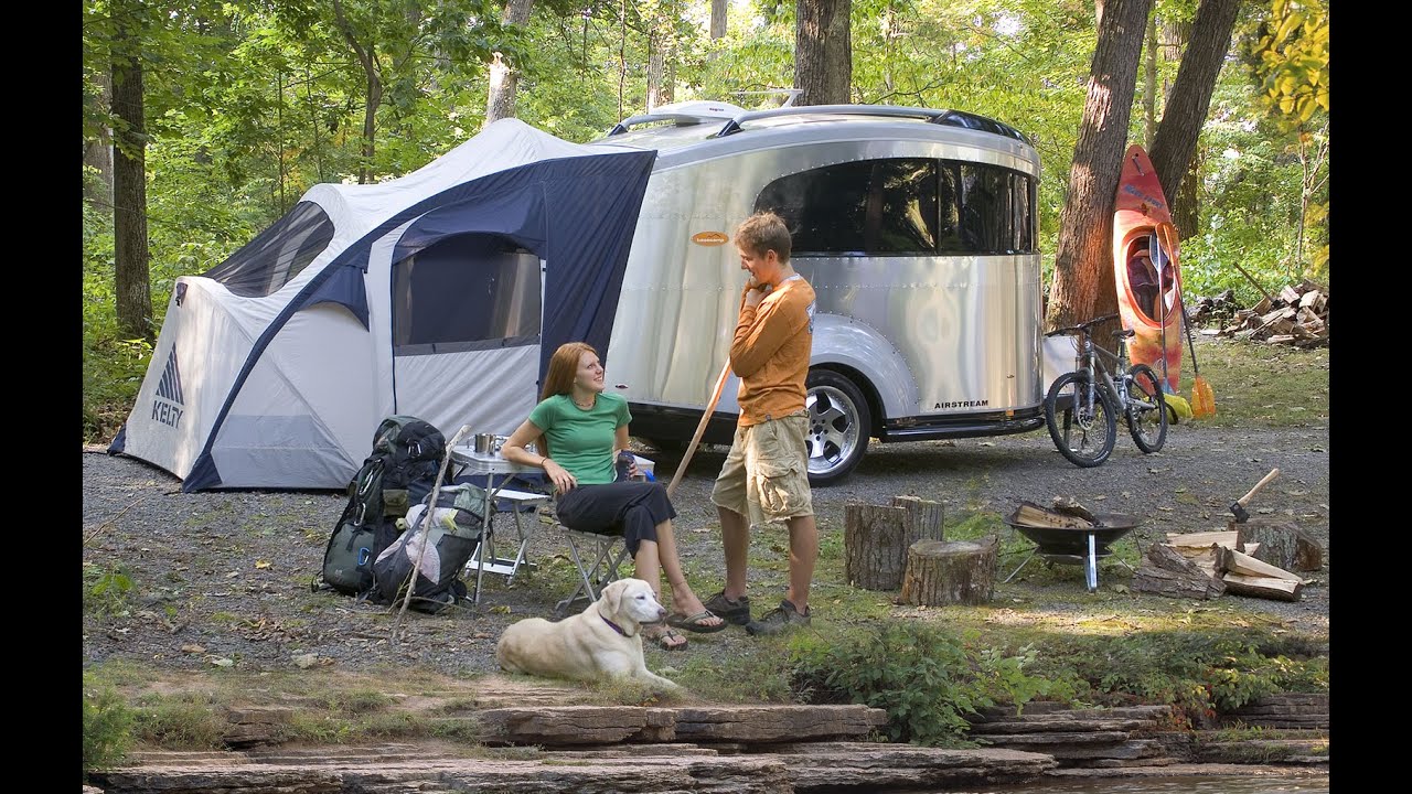 Walk Through 2007 Airstream Basecamp 16' Toy Hauler Bambi Size Camper RV Trailer