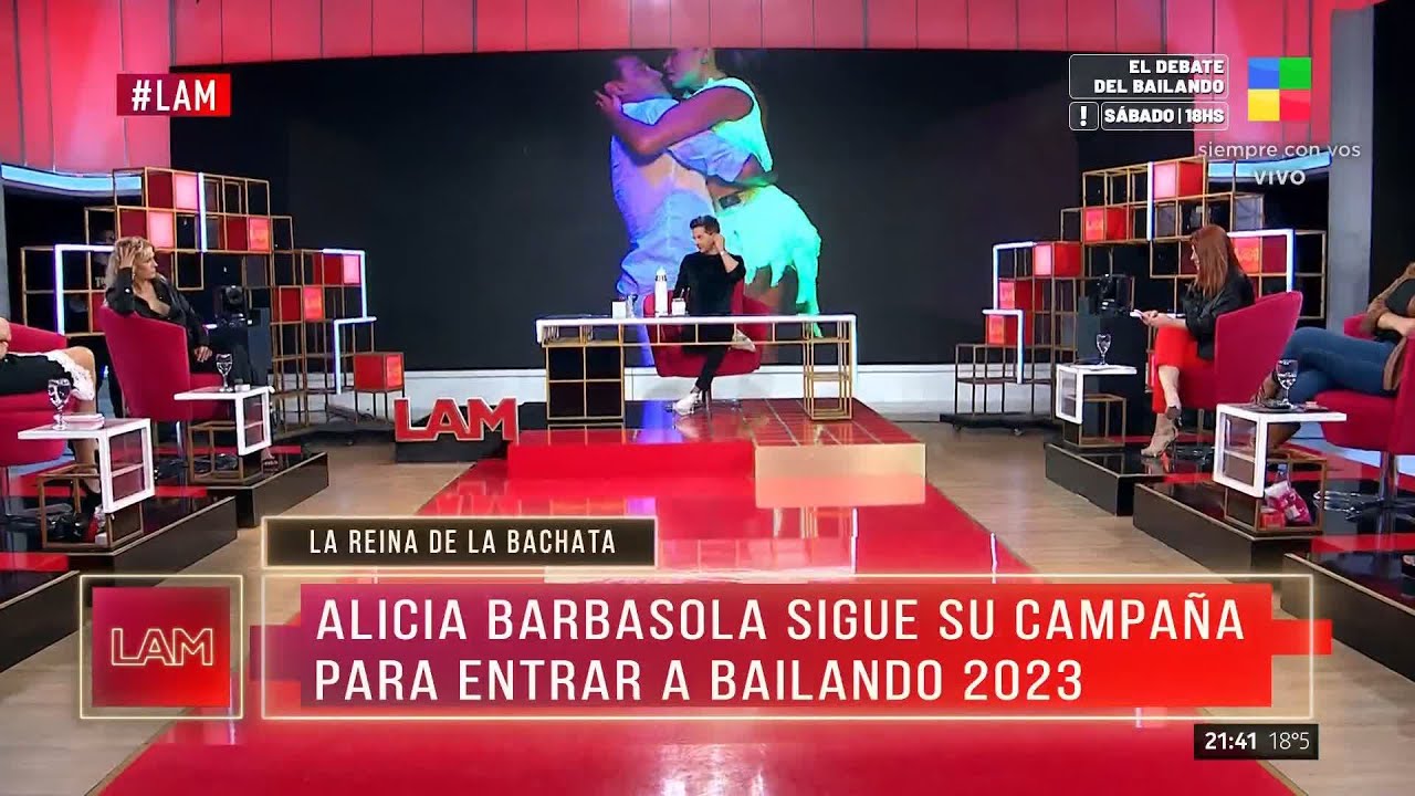 ALICIA BARBASOLA y JOEL LEDESMA hacen su CASTING para el BAILANDO EN VIVO