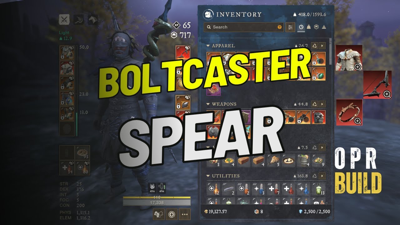Bow-Spear Outpost Rush Pvp - I played opr with boltcaster & spear NEW WORLD: Aeternum SEASON 6