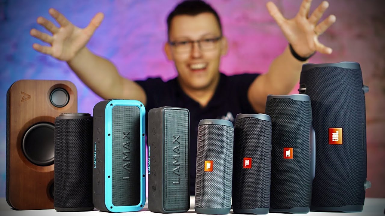 JBL vs LAMAX - Velký srovnávací test bluetooth reproduktorů různých cenových kategorií. CZ 4K