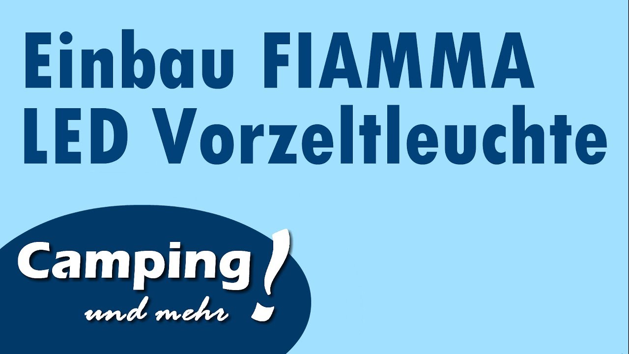Einbau LED Vorzeltleuchte (T&uuml;r Aussenlicht) | Wohnwagen Umbau