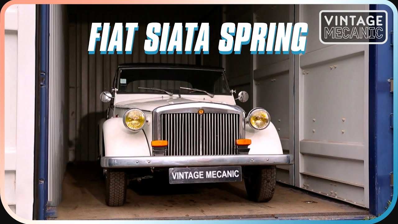VINTAGE MECANIC : FIAT SIATA SPRING
