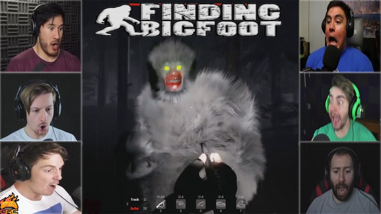 Gamers Reactions to the BIGFOOT ATTACK  | Finding Bigfoot