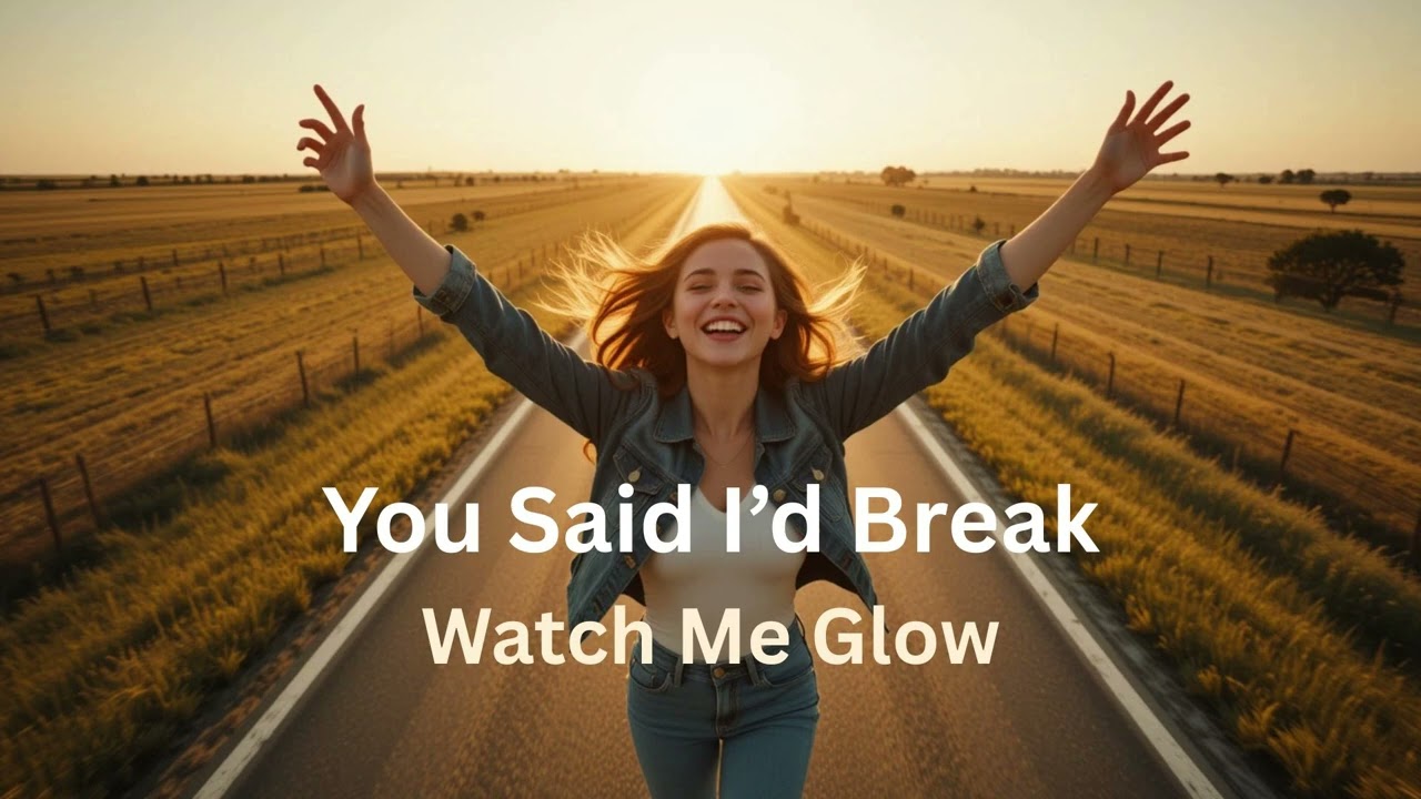 Watch Me Glow — From Heartbreak to Power | Pop-Rock Anthem (Official)