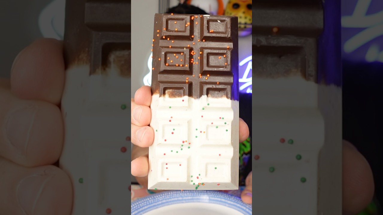 Обзор шоколадного батончика Double Decker Stuffed «Кошмар перед Рождеством»! 🍫 