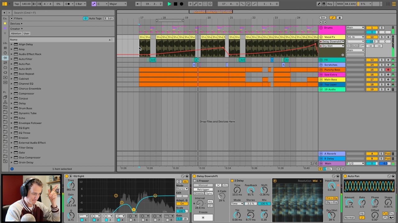140 минималистичных уроков по дабстепу в Ableton
