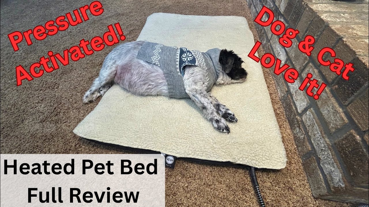 K&H Heated Pet Bed Full Review (Link in Description)