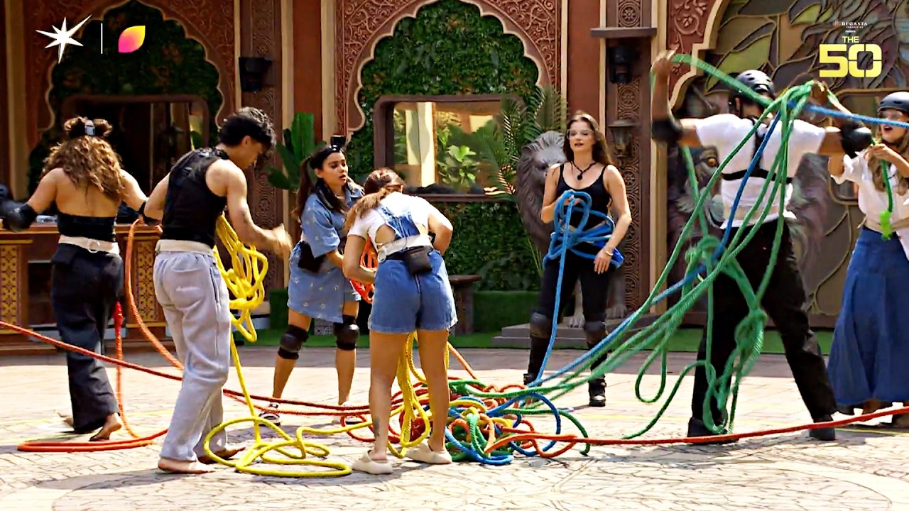 The 50 PROMO | Digvijay Rathee and Shrutika Arjun is BACK | Kaunsi Pairs Jeetega Ye Rope GAME
