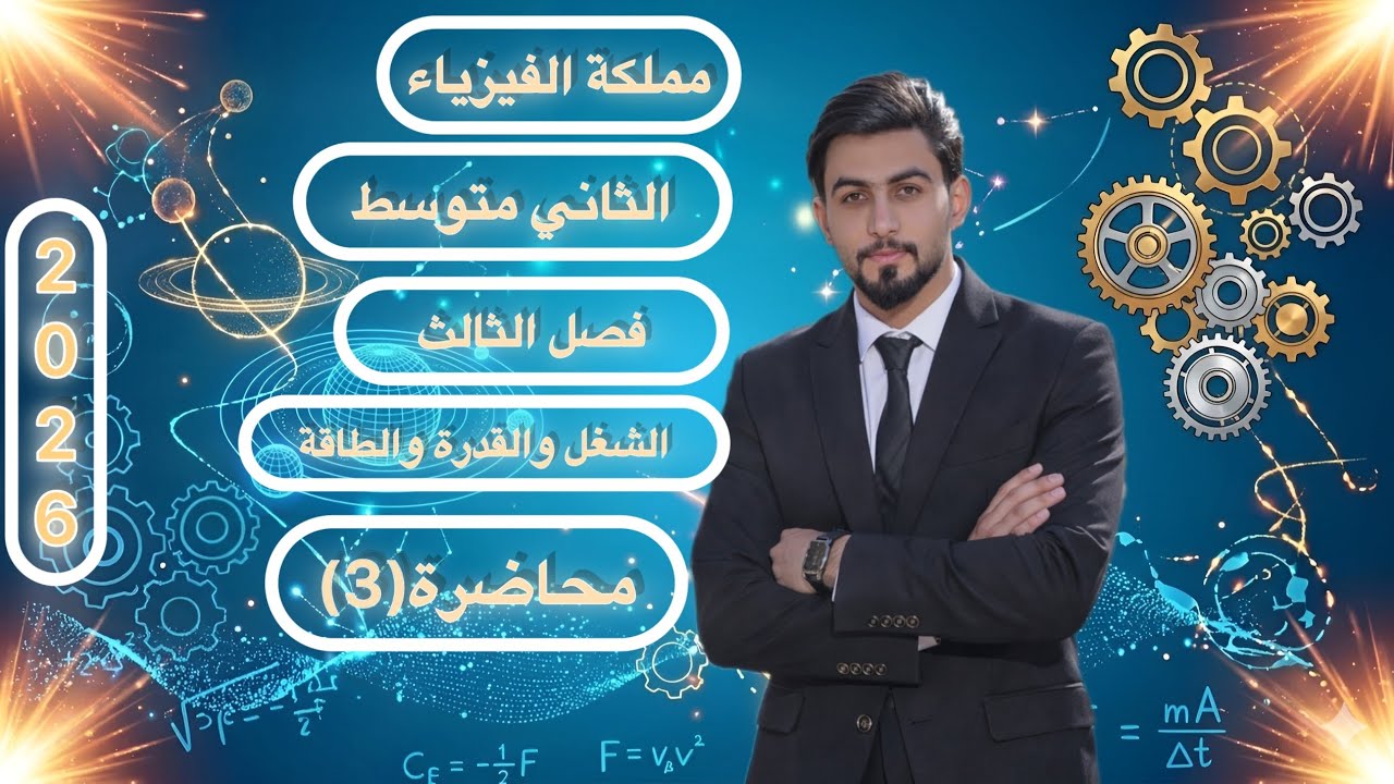 فيزياء الثاني متوسط/فصل الثالث / درس الثاني/الطاقة وتحويلاتها 