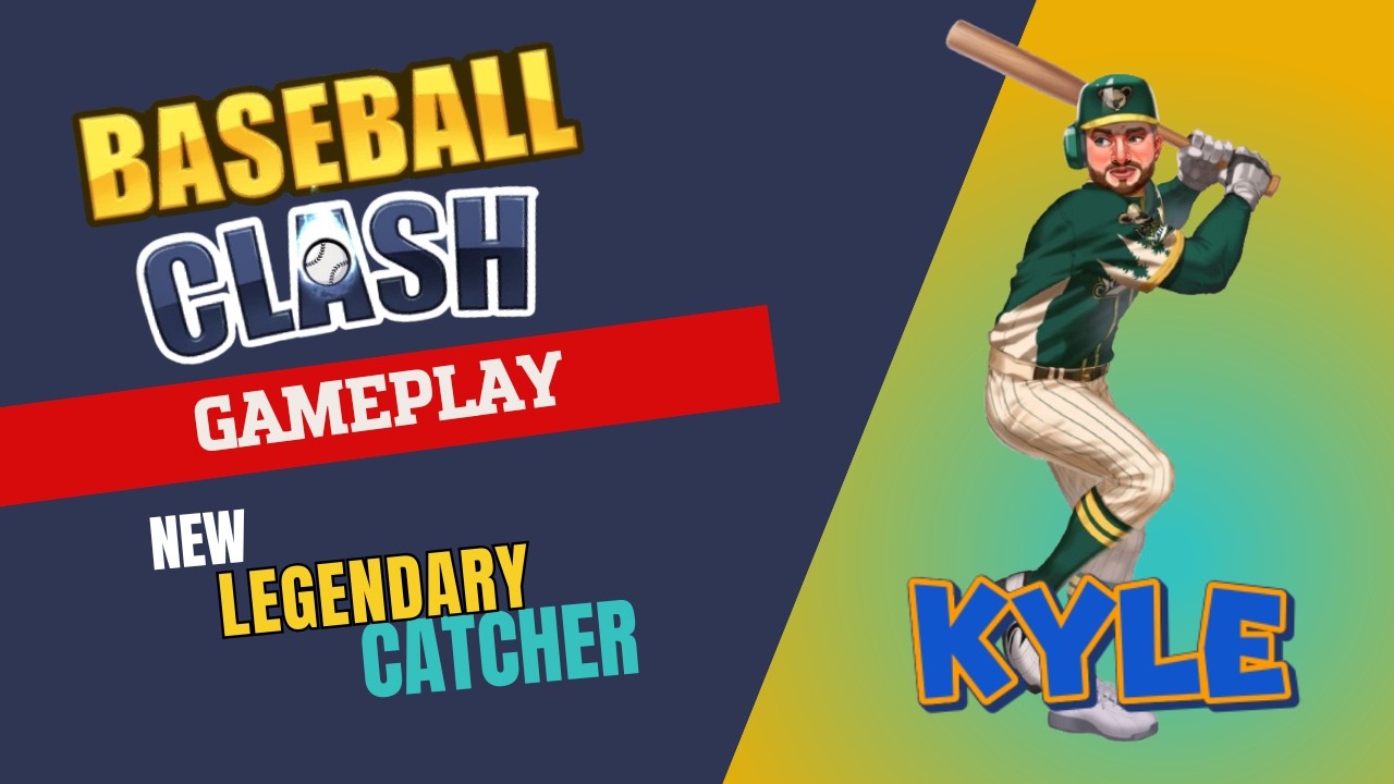 Baseball Clash Gameplay No.32 - New Legendary Catcher 