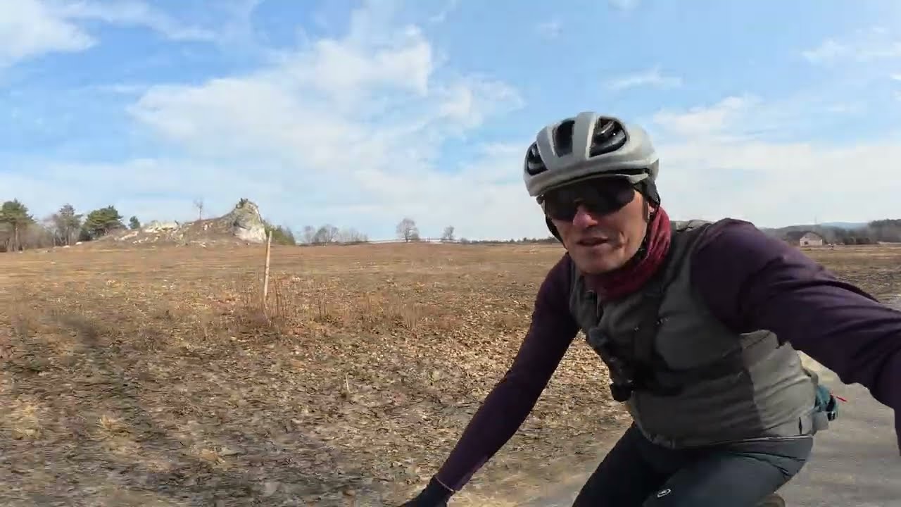 To nie był dobry pomysł, 147km walki z wiatrem.