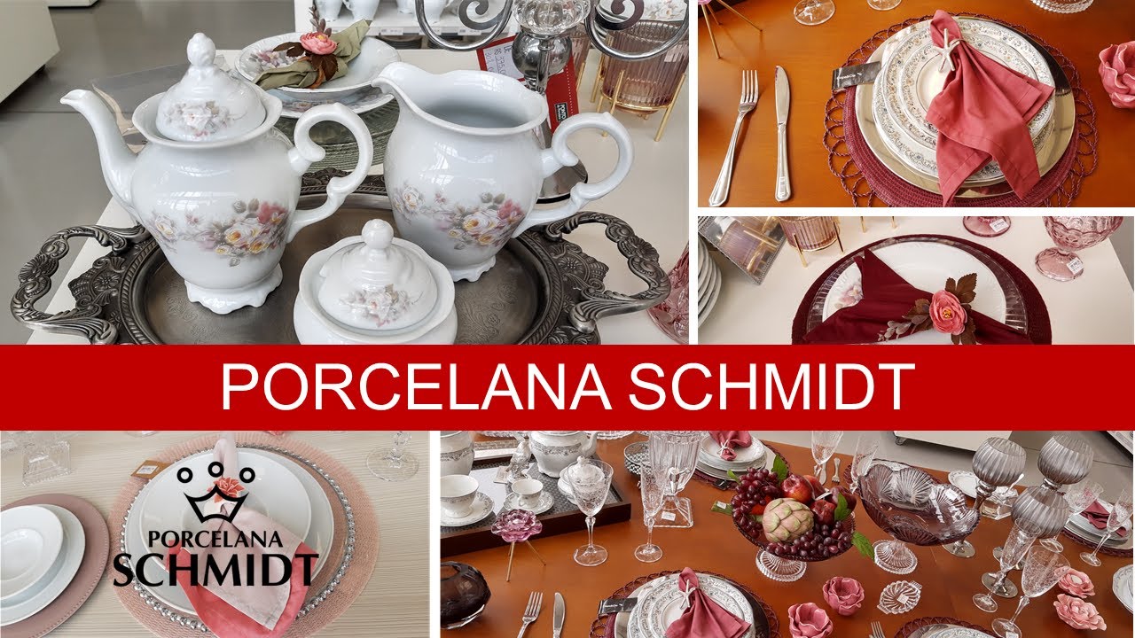 FUI NA LOJA DE LOUÇAS DE PORCELANA SCHMIDT | PRATOS DE PORCELANA R$ 8,00 REAIS