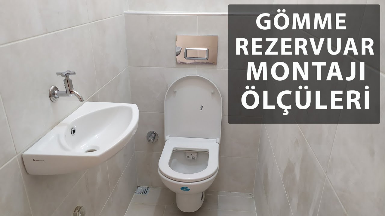 GÖMME REZERVUAR MONTAJI NASIL YAPILIR MONTAJ ÖLÇÜLERİ
