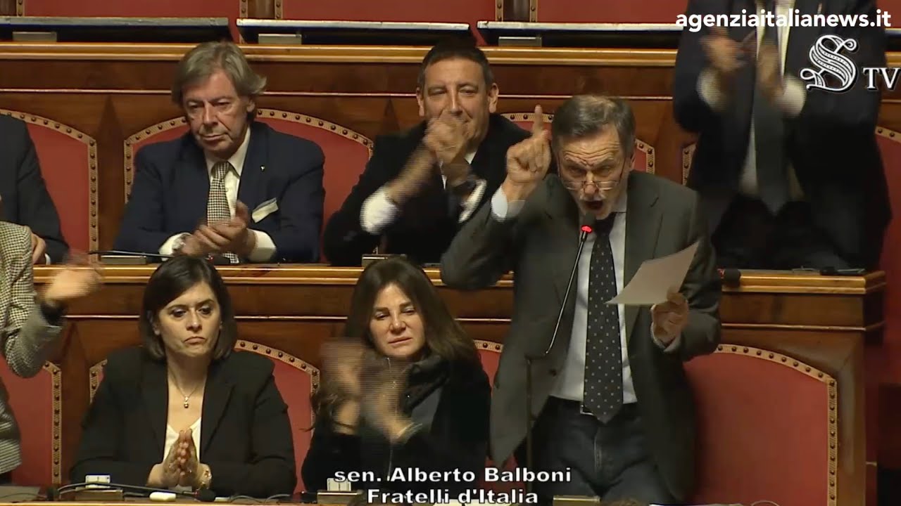 BALBONI SENZA FRENI CONTRO LE OPPOSIZIONI IN SENATO SUL CASO ALMARSI