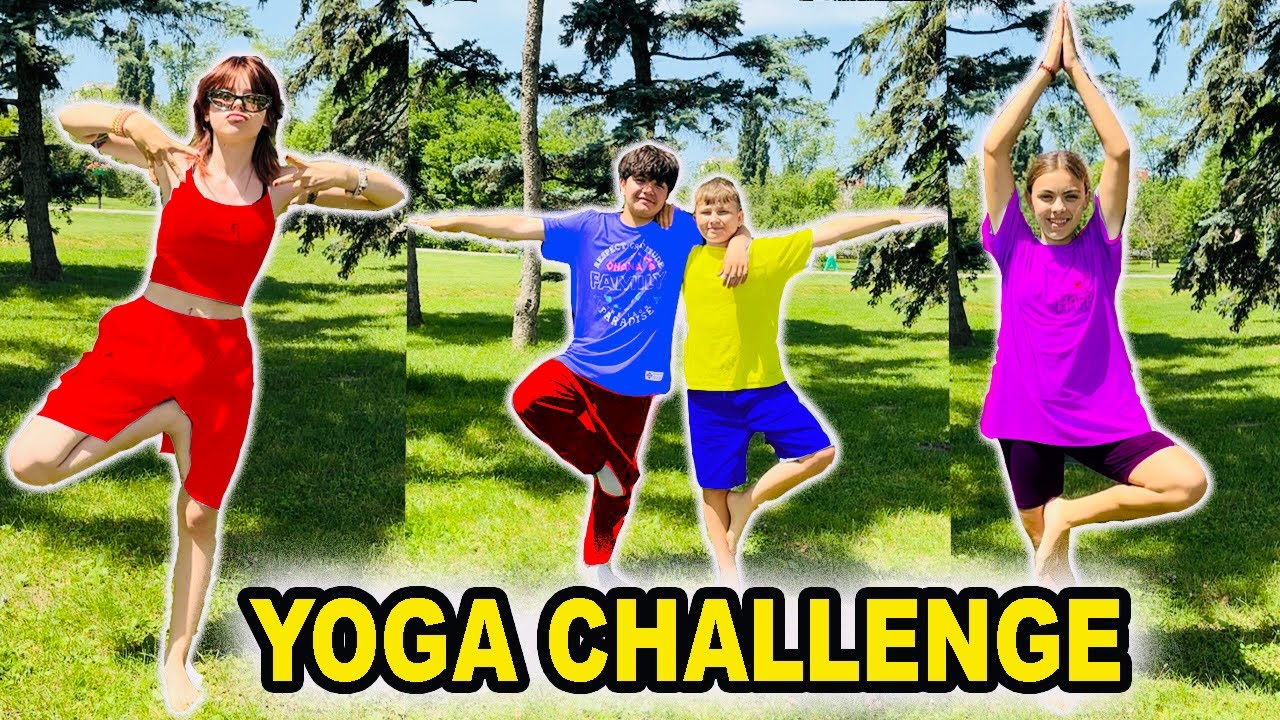 Partea #3 YOGA CHALLENGE cu GURA PLINĂ CU APĂ