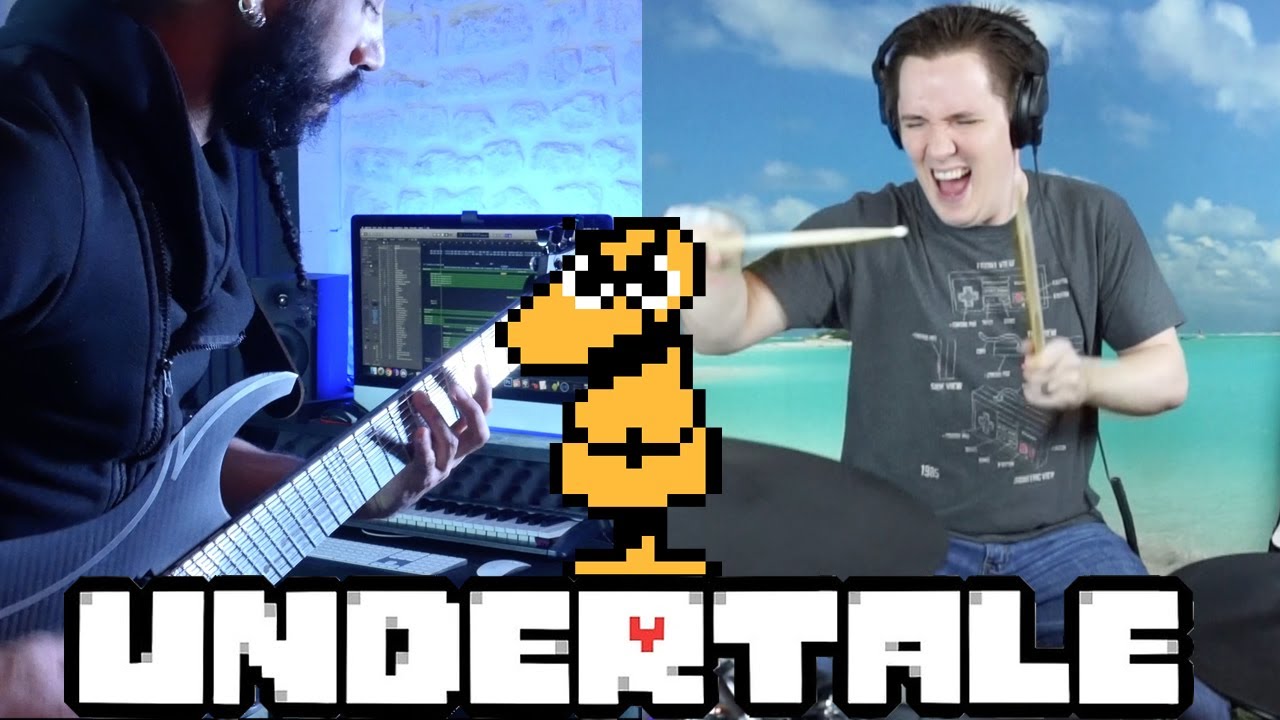 Undertale - Dummy! | METAL COVER by Vincent Moretto & @The8BitDrummer