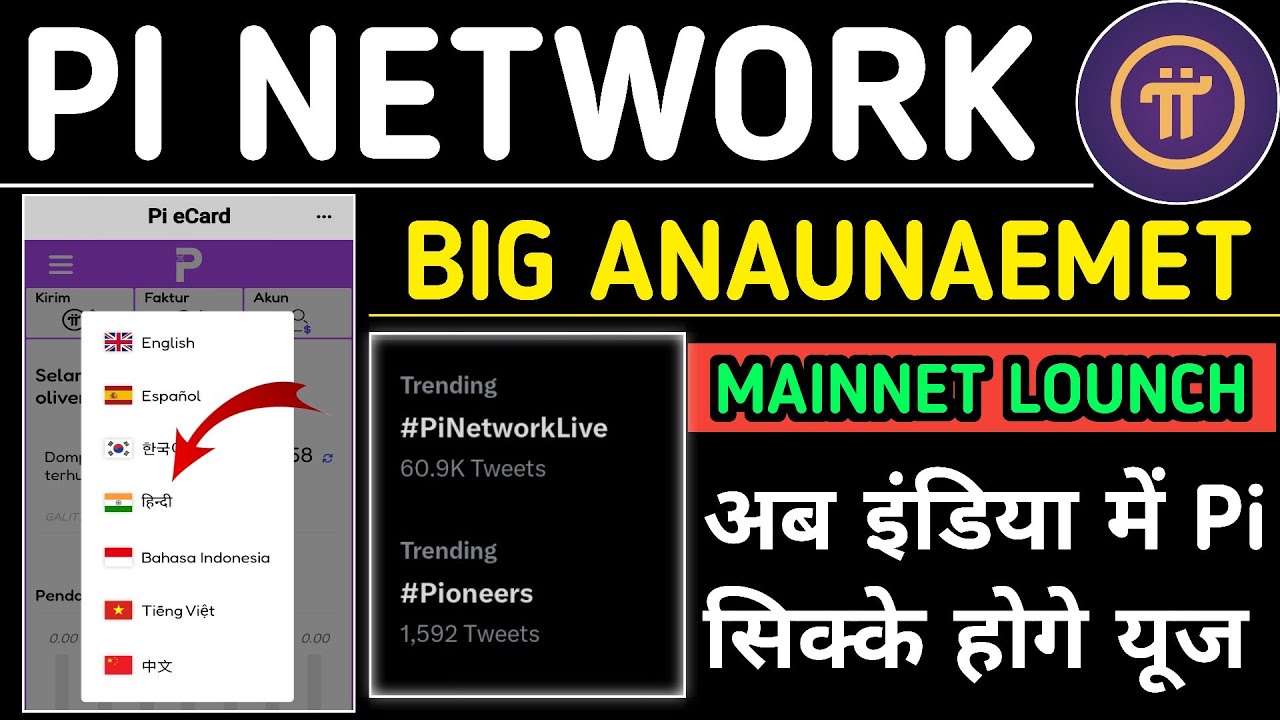 Pi Network New Update Today /Pi Crypto Price / Pi Network launch update today / Pi kyc Update#pikyc