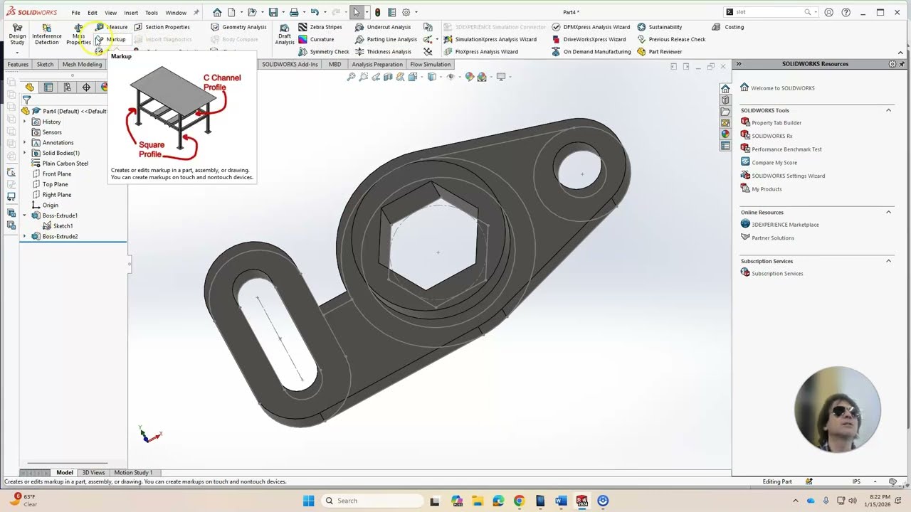 Polygons in SolidWorks sketching