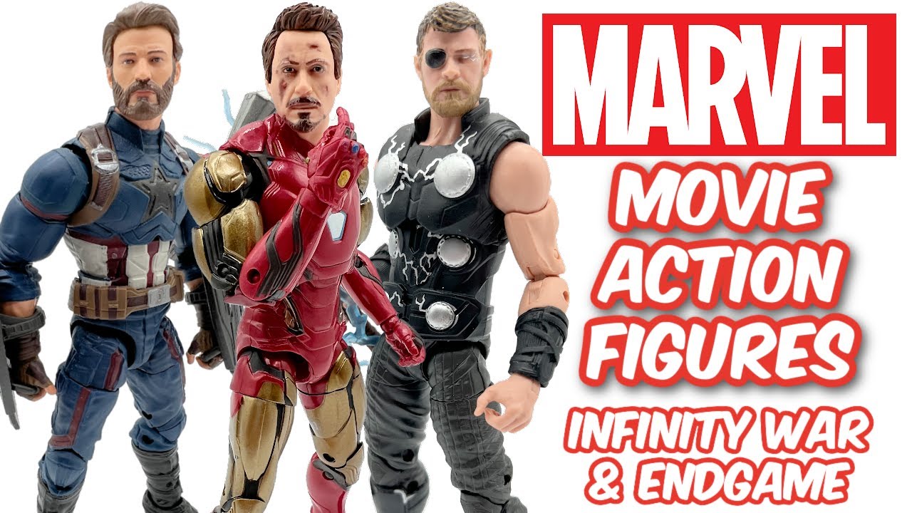 Avengers Infinity War and Endgame Figures!  MCU Phase 3 Action Figure Review!