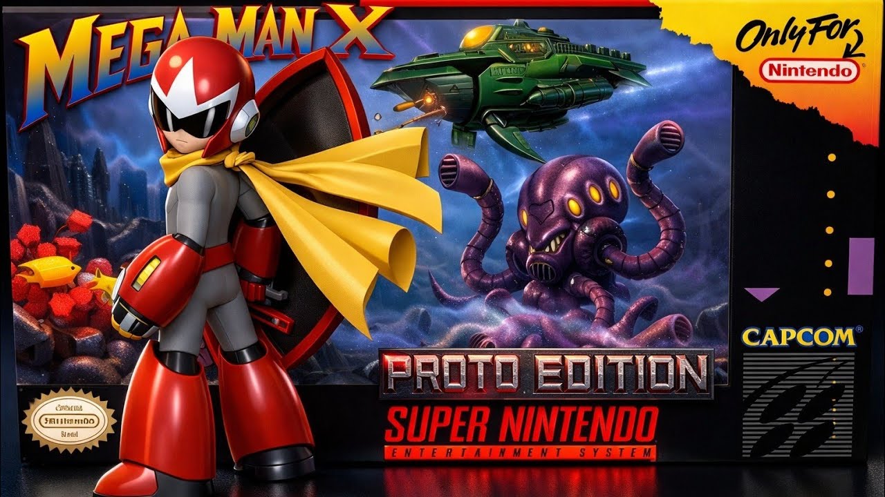 🔥 MEGA MAN X PROTO EDITION – A VERSÃO SECRETA DO SUPER NINTENDO! 🎮💥