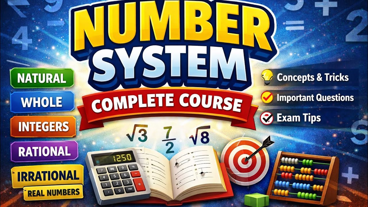 Number System Made Easy | Full Concept in One Video