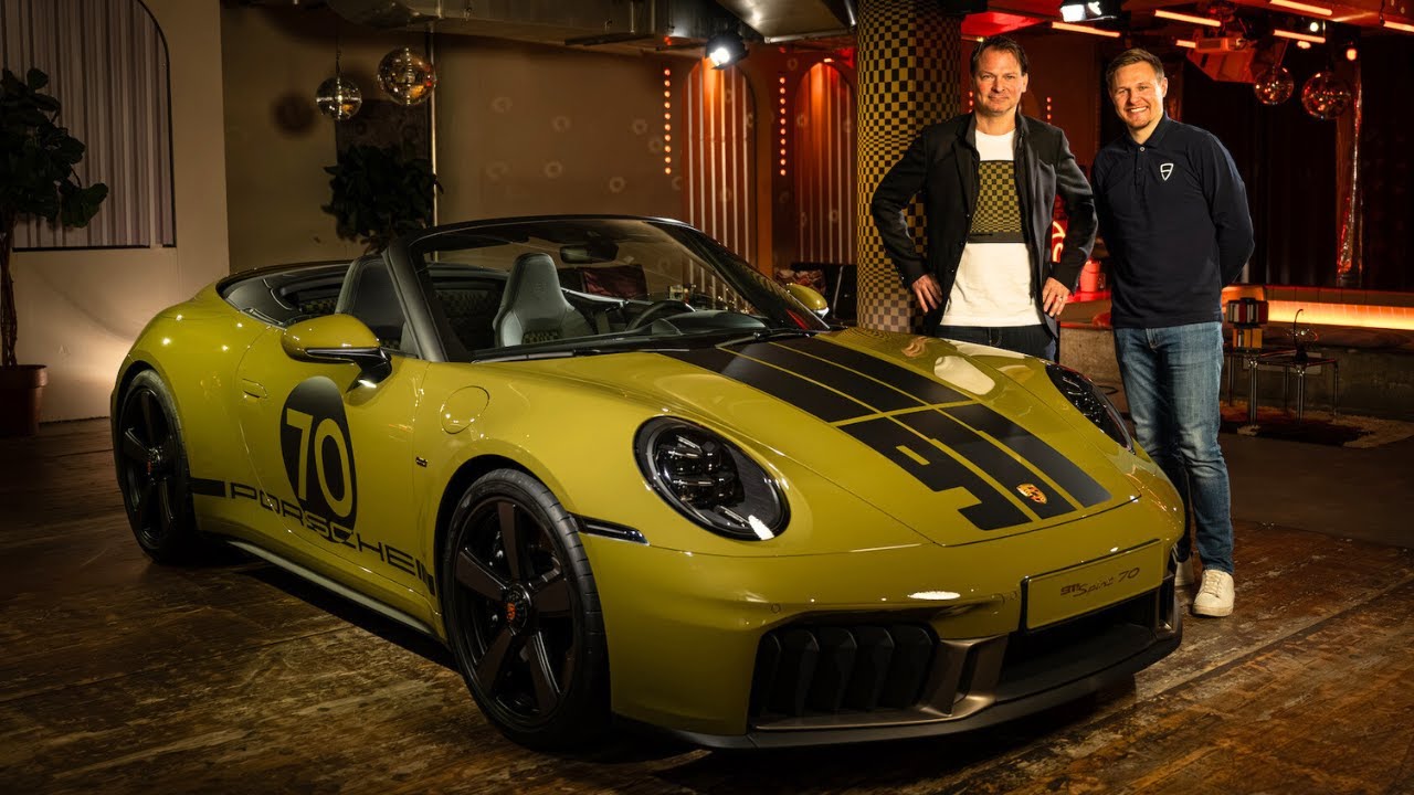 New Porsche 911 Spirit 70: in-depth first look with designer Thorsten Klein!