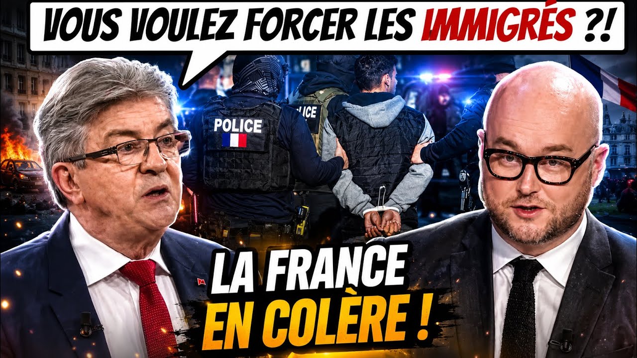 Cette r&eacute;ponse de M&eacute;lenchon d&eacute;truit ce politique sur les demandeurs d'Asile ! 