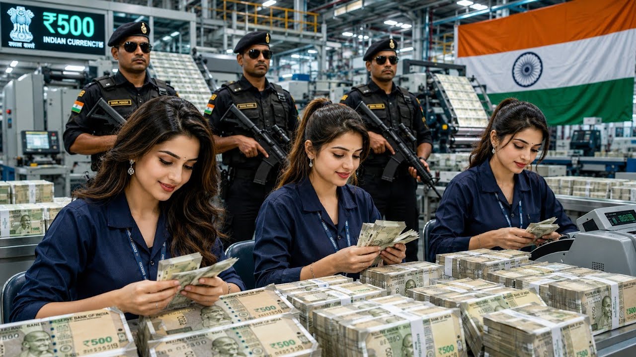 Inside India's Most Secret Factory  | The 500 Rupee Note